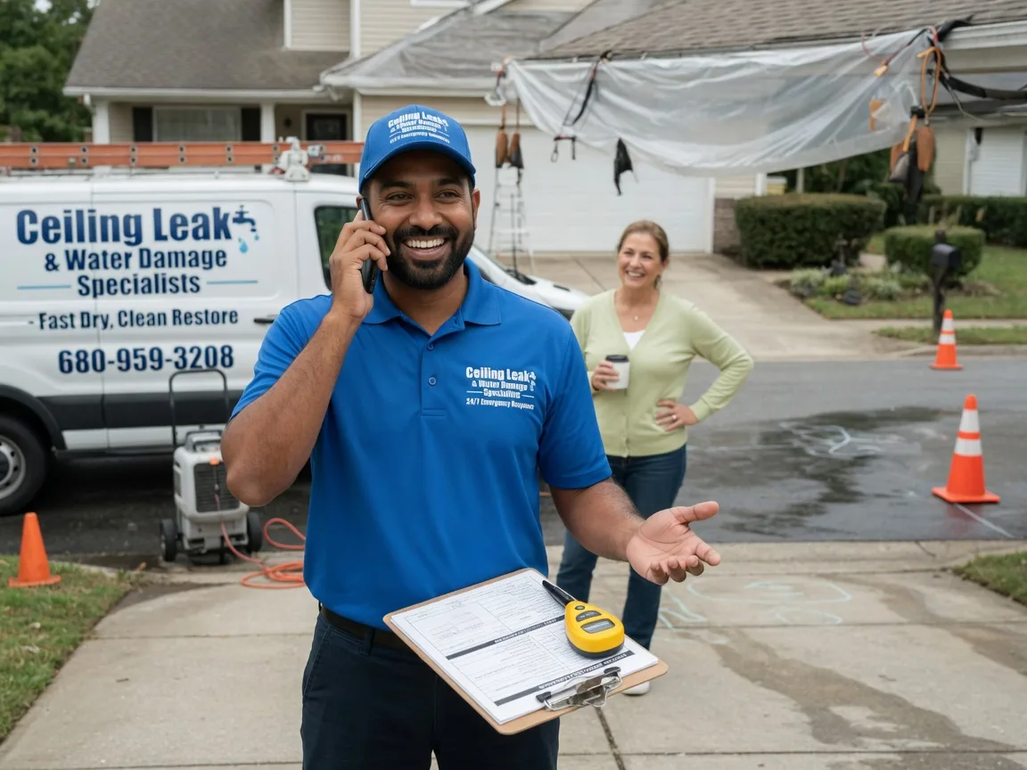 Ceiling Leak Cleanup Annandale, NJ FAQs